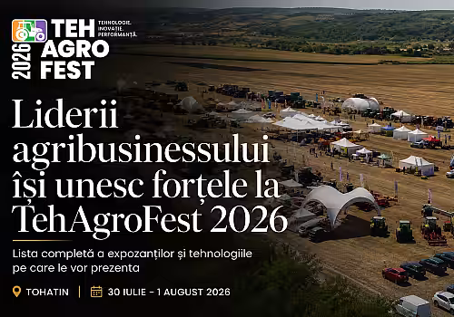 alt_Liderii agribusinessului își unesc forțele la TehAgroFest 2026!